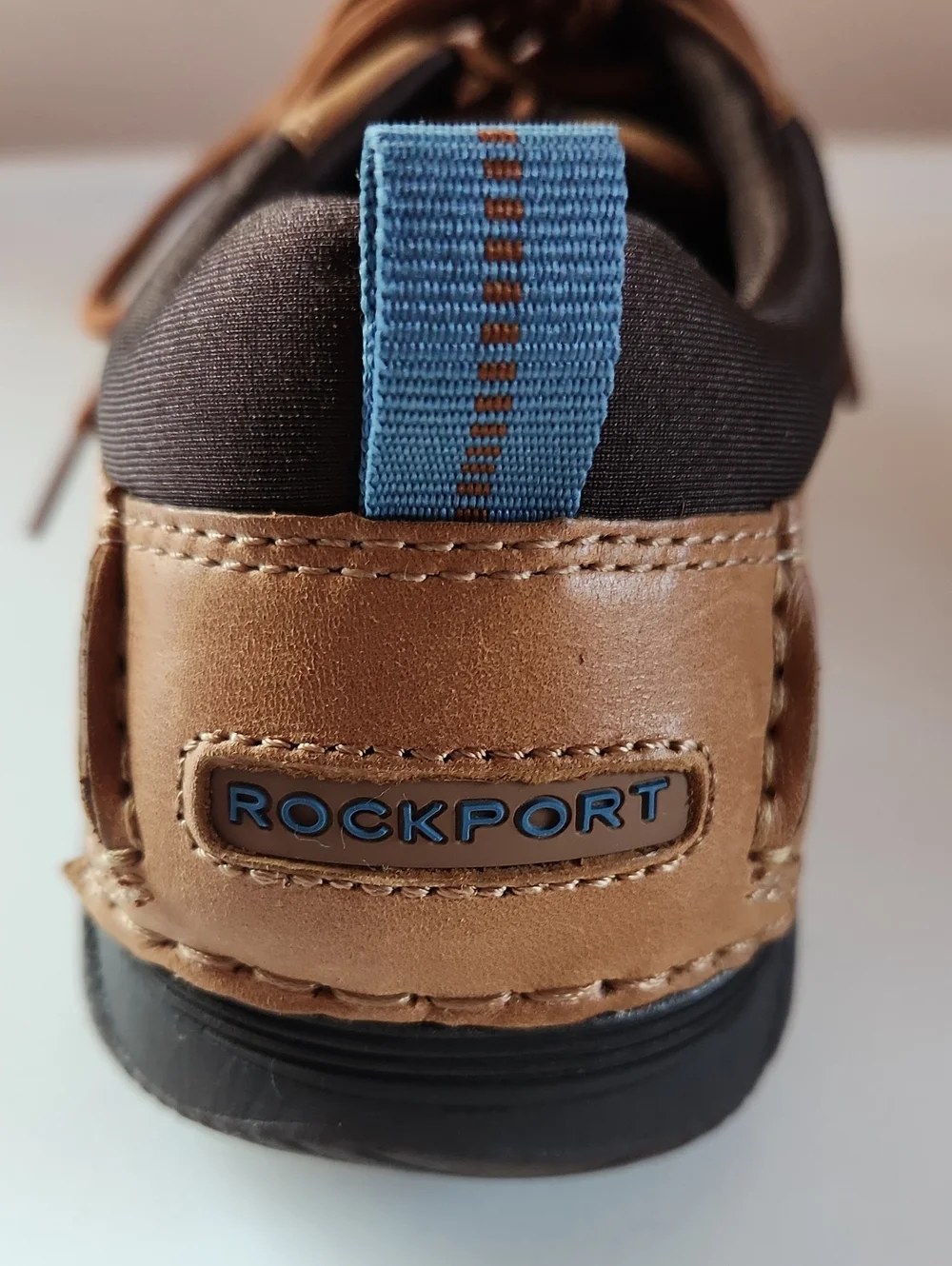 Rockport adiPRENE Adidas Men’s Brown Leather Comfort Shoes Size 7 NWT